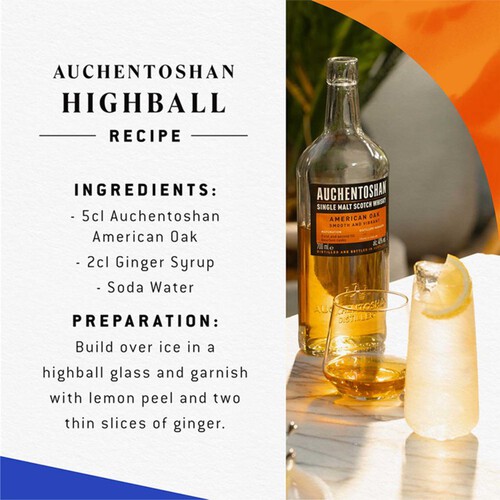 Auchentoshan American Oak Single Scotch Malt Whisky 