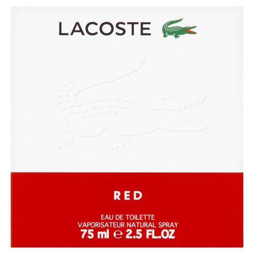 Lacoste Red Eau De Toilette Spray 75ml