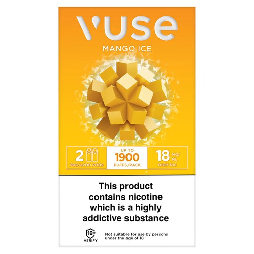 Vuse Epod Pods Vpro Mango Ice 18mg