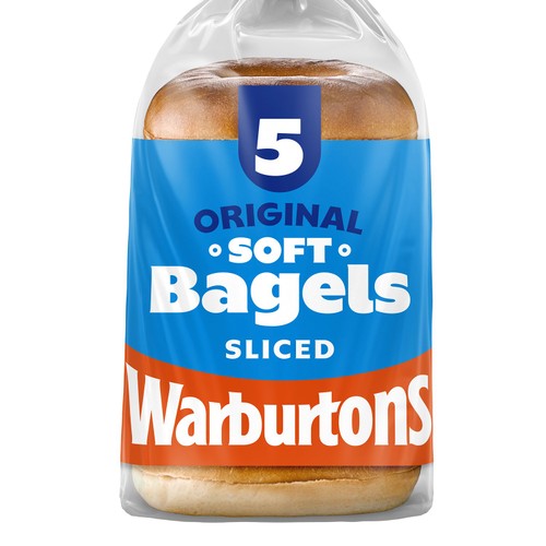 Warburtons Plain Bagels