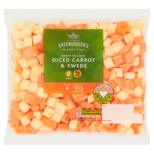 Morrisons Diced Swede & Carrot 