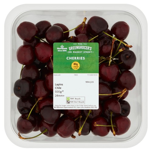 Morrisons Cherries 500g Pack