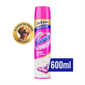 Vanish Gold Carpet Cleaner Foam 600ml