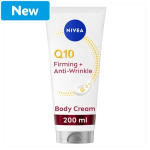 Nivea Q10 Firming And Anti Wrinke Body Neck And Chest Cream Moisturiser 200Ml