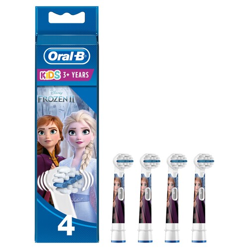 Oral-B Replacement Electric Toothbrush Heads with Frozen Pack of 4