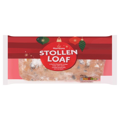 Morrisons Stollen Loaf