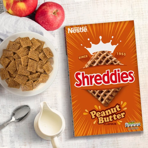 Nestle Shreddies Peanut Butter 580G