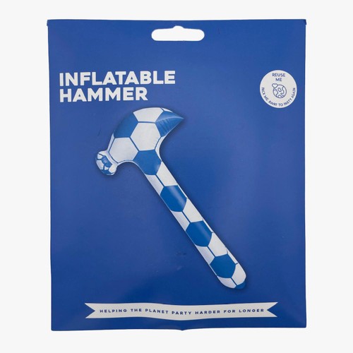 Morrisons Blue & White Inflatable Hammer