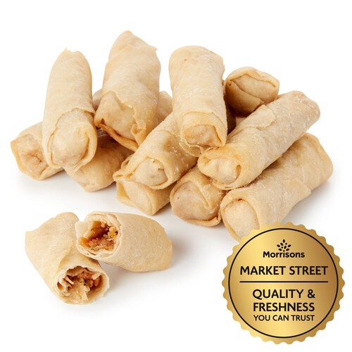  Market Street 12 Mini Vegetable Spring Rolls 