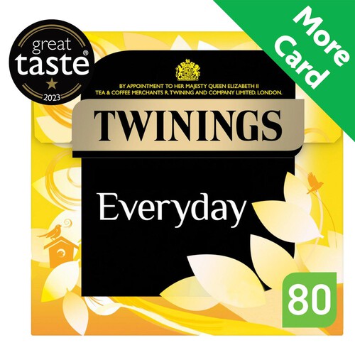 Twinings Everyday 80 Tea Bags