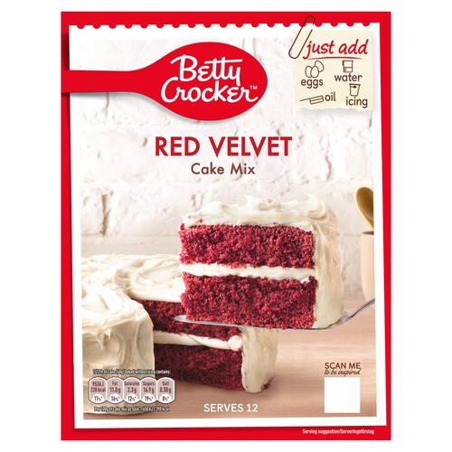 Betty Crocker Red Velvet Chocolate Cake Mix