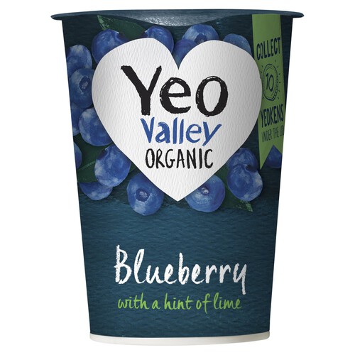 Yeo Valley Organic Blueberry With A Hint Of Lime 