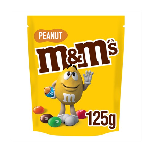 M&M's Crunchy Peanut & Milk Chocolate Bites Pouch Bag