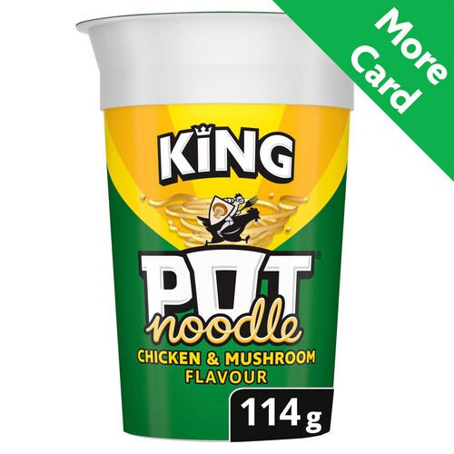 Pot Noodle Chicken & Mushroom King Pot