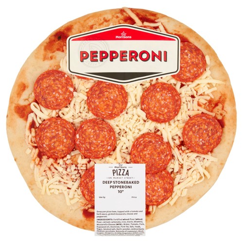Morrisons pepperoni deep pan
