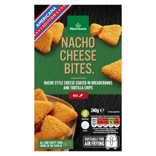 Morrisons Nacho Cheese Bites 240g