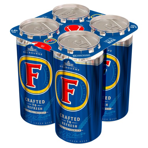 Fosters Lager Cans