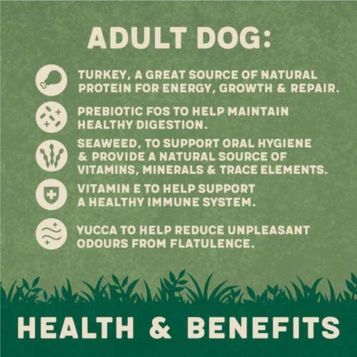 Harringtons Dry Adult Dog Food Rich in Turkey & Veg