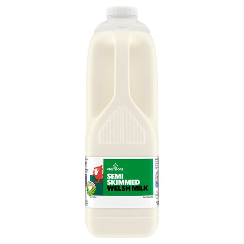 Morrisons Welsh Semi Skimmed Milk 6 Pint