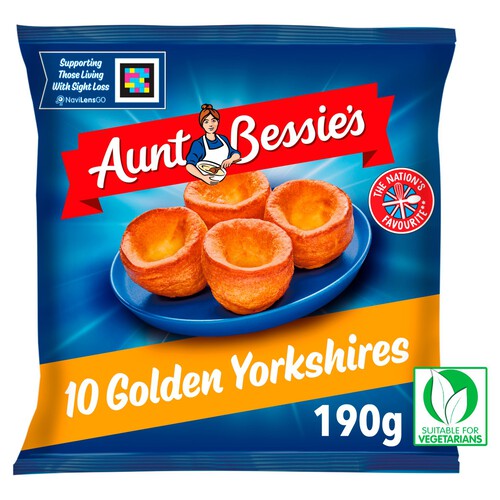 Aunt Bessie's 10 Glorious Golden Yorkshire Puddings