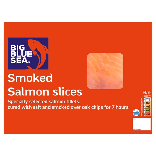 Big Blue Sea Smoked Salmon Slices