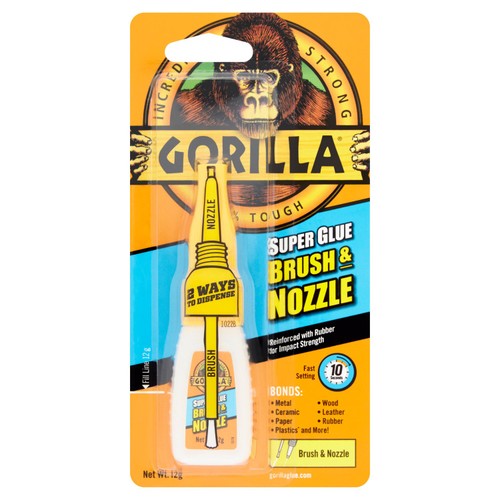 Gorilla Super Glue Brush & Nozzle