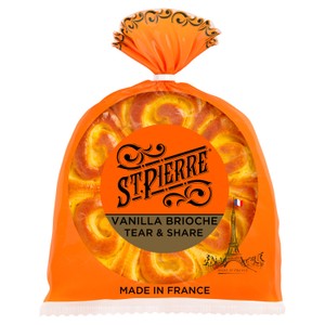 St Pierre Vanilla Brioche Tear And Share