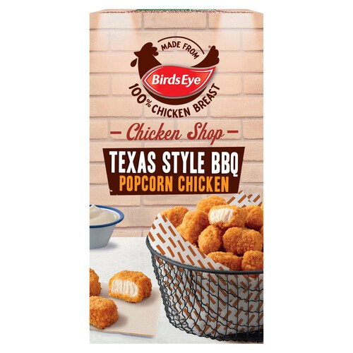 Birds Eye Chicken Shop Texas Style BBQ Popcorn