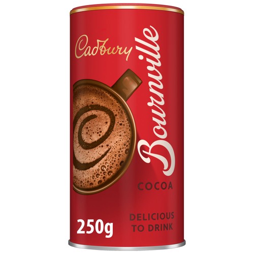 Cadbury Bournville Dark Chocolate Cocoa Powder Tin