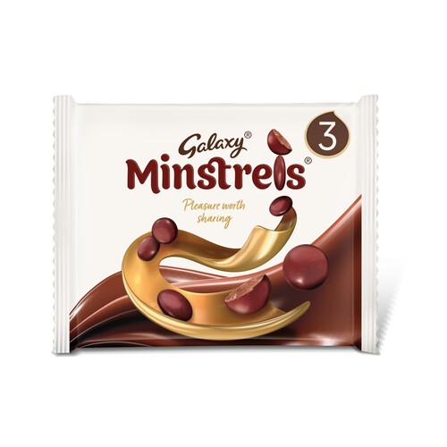 Galaxy Minstrels Milk Chocolate Buttons Bag Multipack 