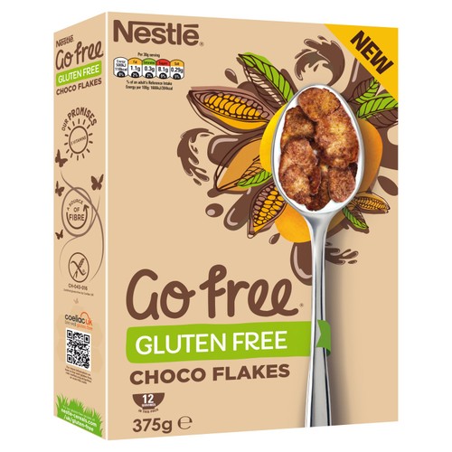 Nestle Go Free Choco Flakes 375g