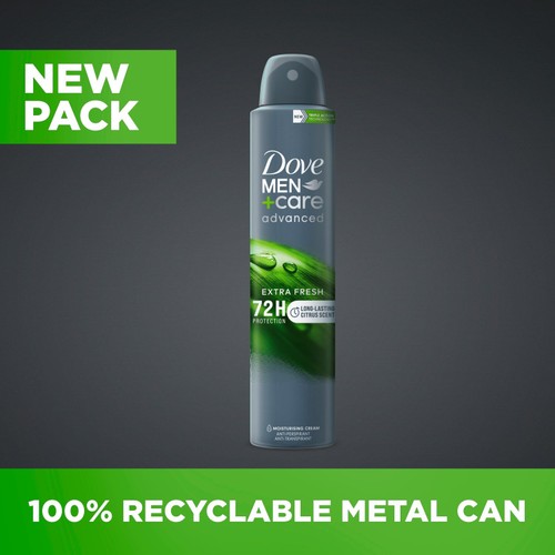 Dove Men + Care Advanced Antiperspirant Deodorant Extra Fresh 200ml
