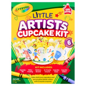 Cake Decor Crayola Little Artists Cupcake Kit 268g