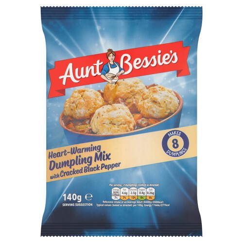 Aunt Bessie's Spectacular Black Pepper Dumpling Mix 