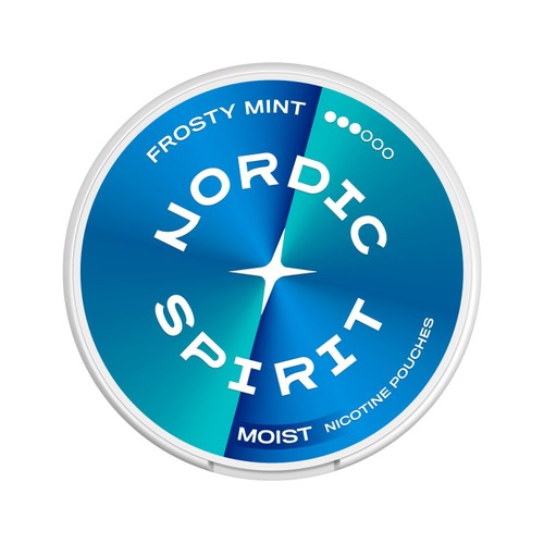 Nordic Spirit Frosty Mint Strong 9mg Nicotine Pouches