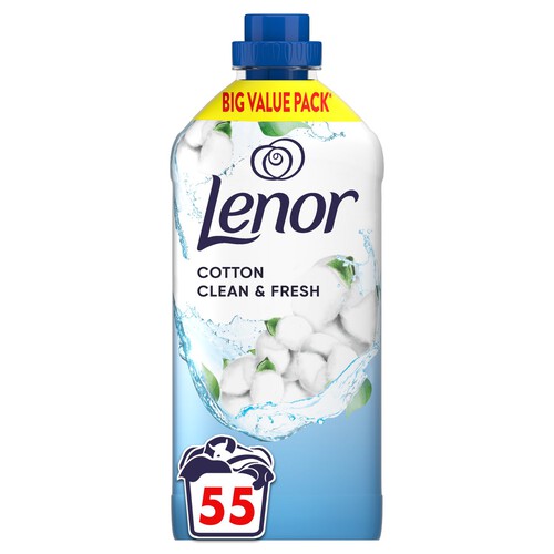 Lenor Fabric Conditioner Cotton Fresh 55 Washes 