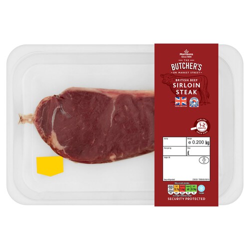 Morrisons British Sirloin Steak