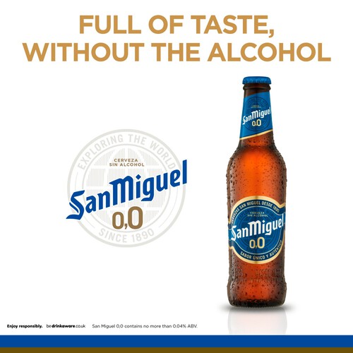 San Miguel 0.0%