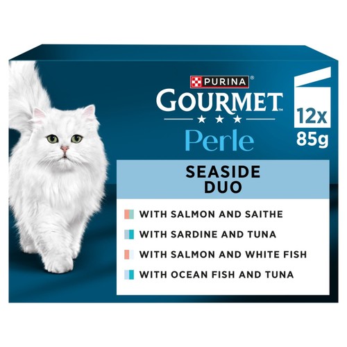 Gourmet Perle Seaside Duo in Gravy Wet Cat Food