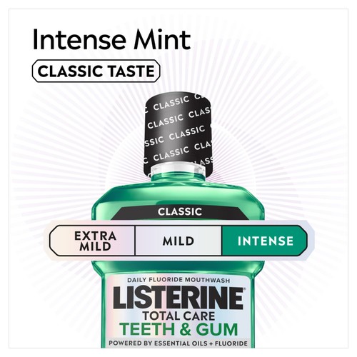 Listerine Total Care Teeth And Gum Fresh Mint Mouthwash 500ml