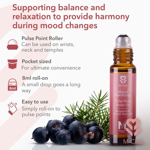 M-Club Mood Harmony Pulse Point Roller Oil 