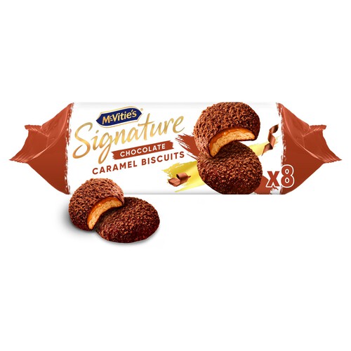 Mcvitie's Signature Chocolate Caramel Biscuits 