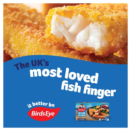 Birds Eye 10 Cod Fish Fingers