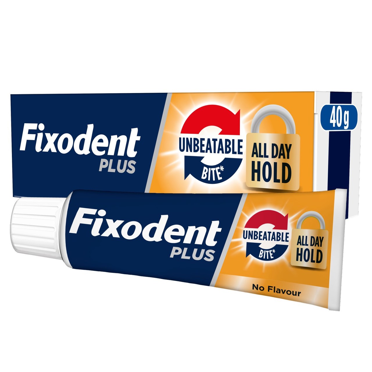 Fixodent Plus Unbeatable Bite Tube 40g