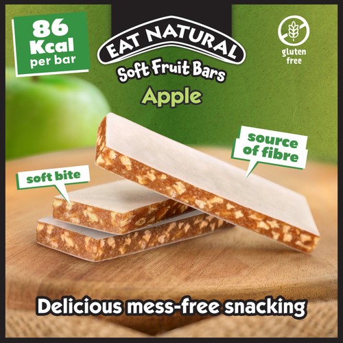 Eat Natural Soft Bars Apple 