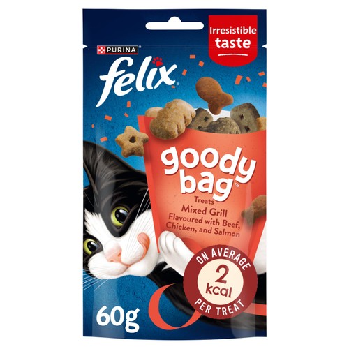Felix Goody Bag Cat Treats Mixed Grill