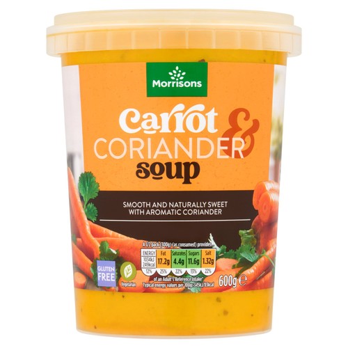 Morrisons Carrot & Coriander Soup