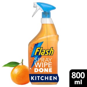 Flash Kitchen Spray Wipe Done Mandarin Cleaning Spray