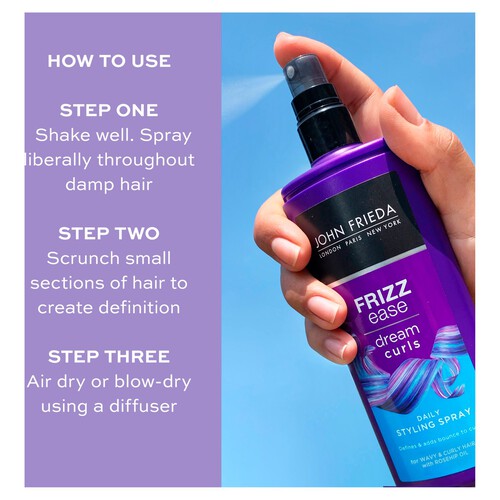 John Frieda Frizz Ease Dream Curls Daily Styling Spray