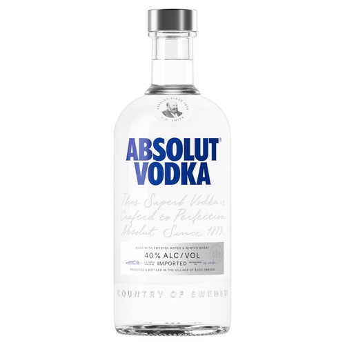Absolut Blue Original Swedish Vodka 70CL
